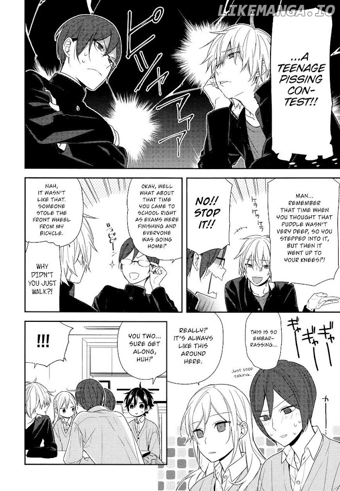 Hori-san to Miyamura-kun chapter 68 - page 14