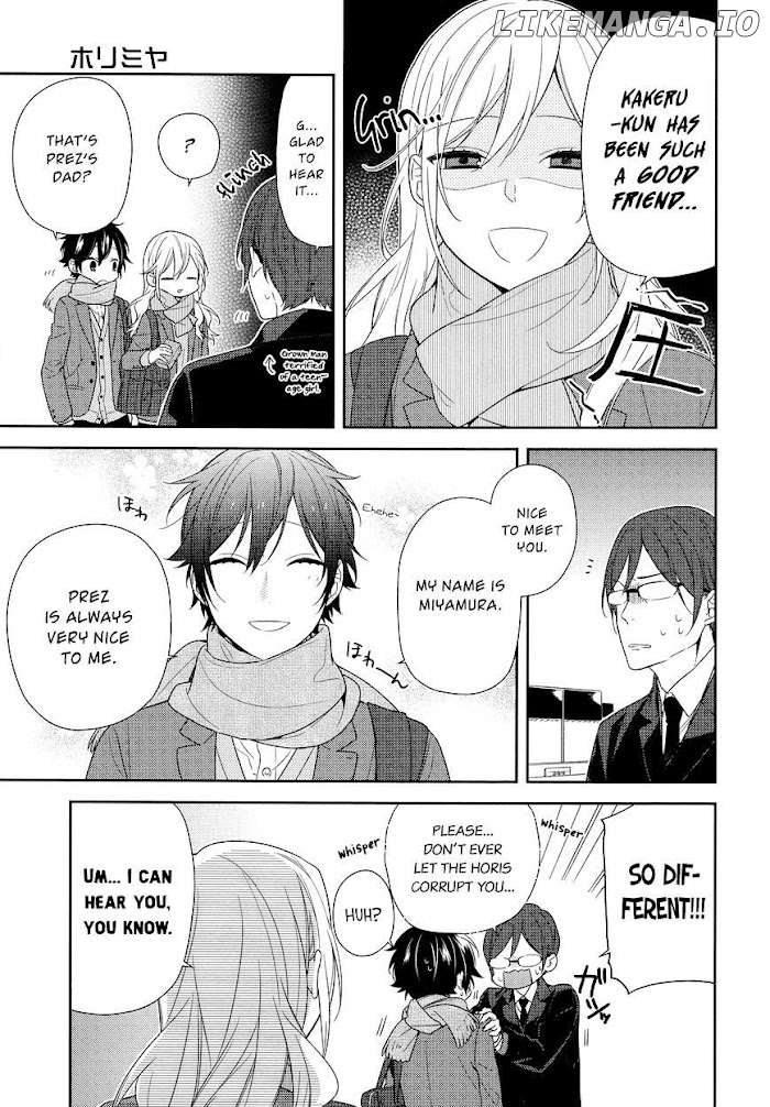 Hori-san to Miyamura-kun chapter 68 - page 3