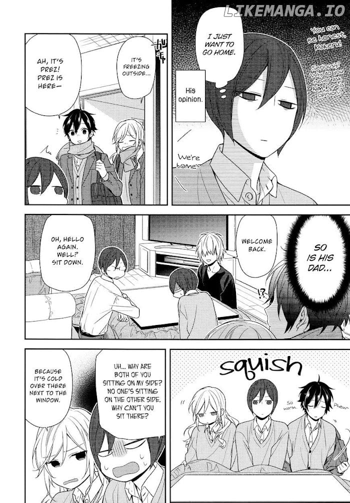 Hori-san to Miyamura-kun chapter 68 - page 8