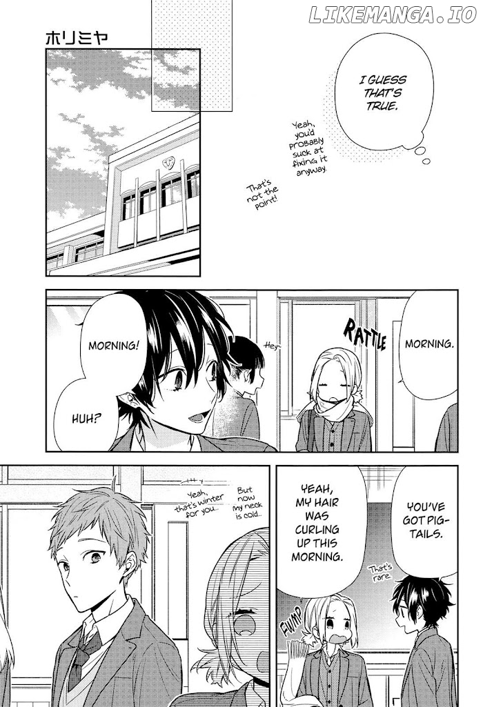 Hori-san to Miyamura-kun chapter 88 - page 13