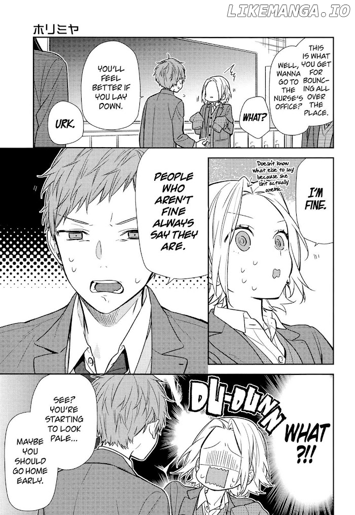 Hori-san to Miyamura-kun chapter 88 - page 9