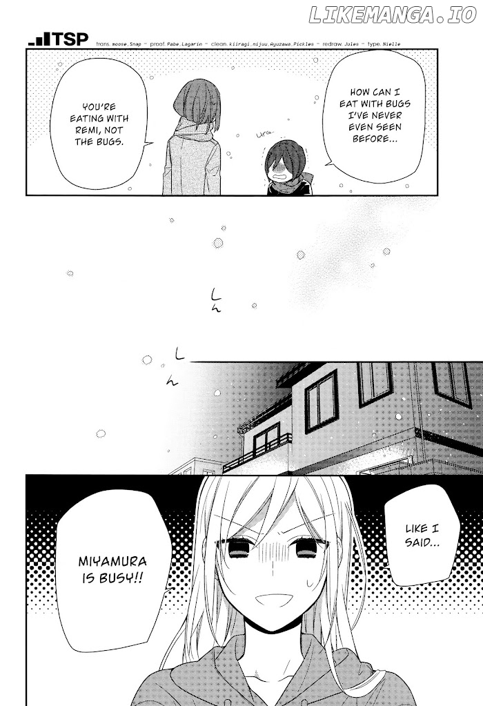 Hori-san to Miyamura-kun chapter 63.2 - page 24