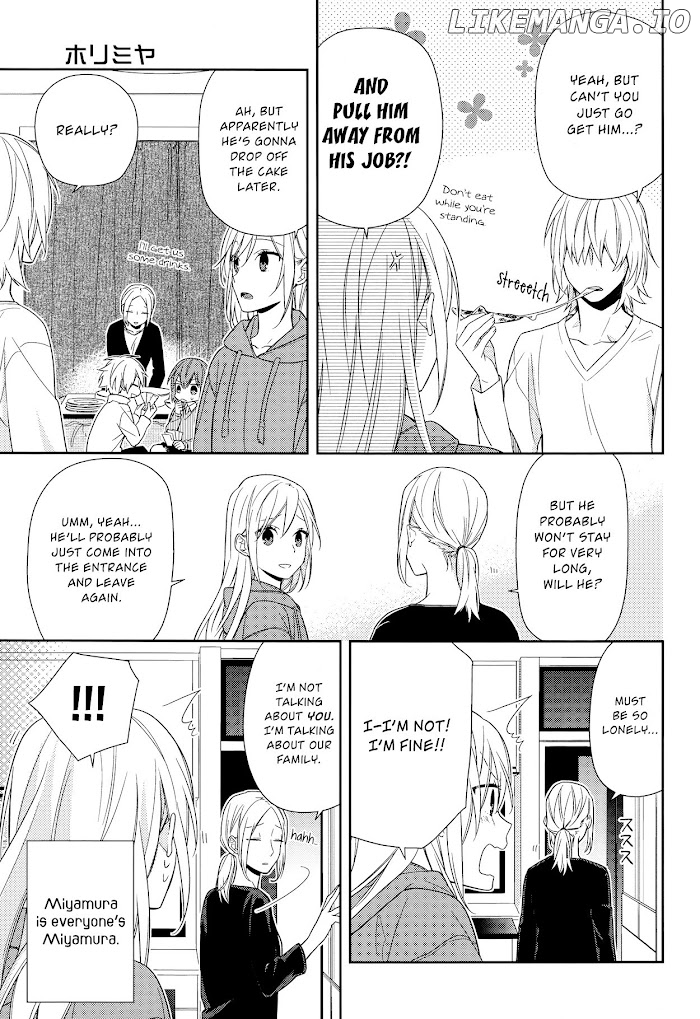 Hori-san to Miyamura-kun chapter 63.2 - page 25