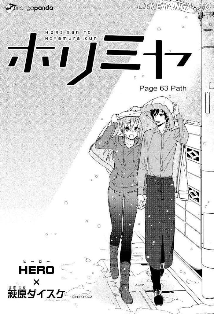 Hori-san to Miyamura-kun chapter 63 - page 2