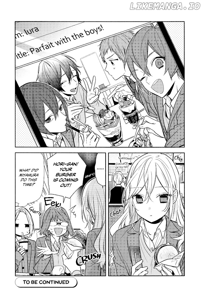 Hori-san to Miyamura-kun chapter 102 - page 14