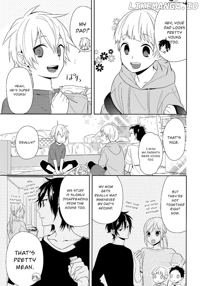 Hori-san to Miyamura-kun chapter 41 - page 15