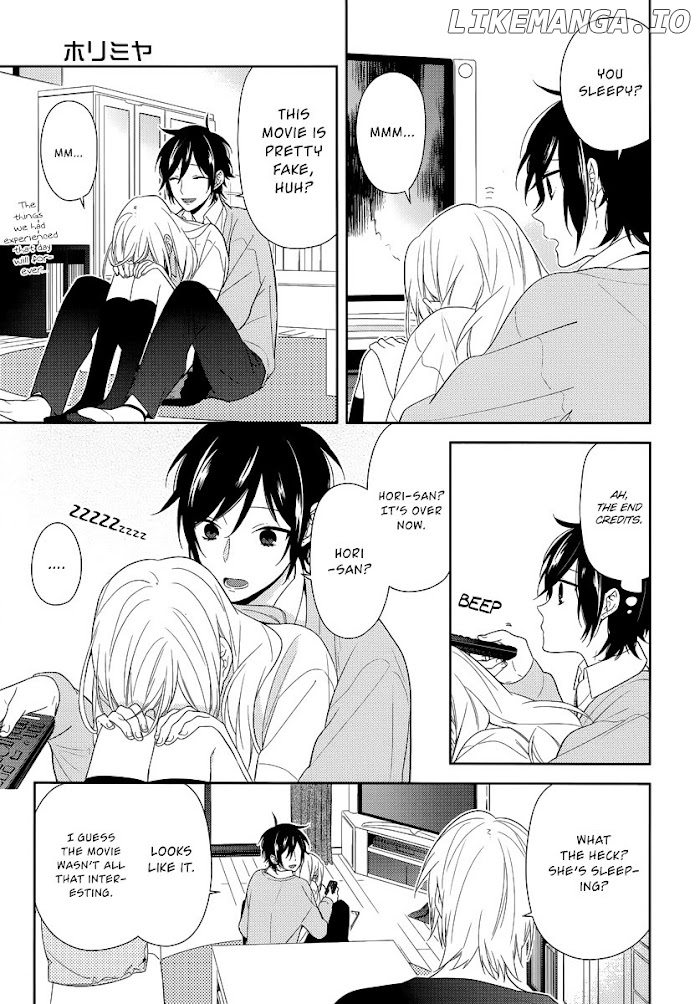 Hori-san to Miyamura-kun chapter 41 - page 9