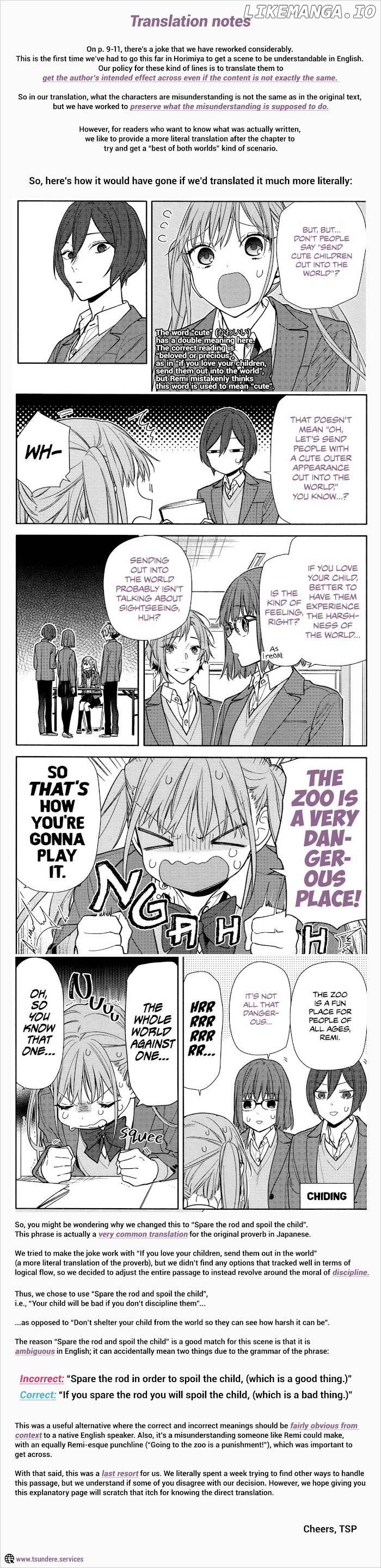 Hori-san to Miyamura-kun Chapter 123 - page 22