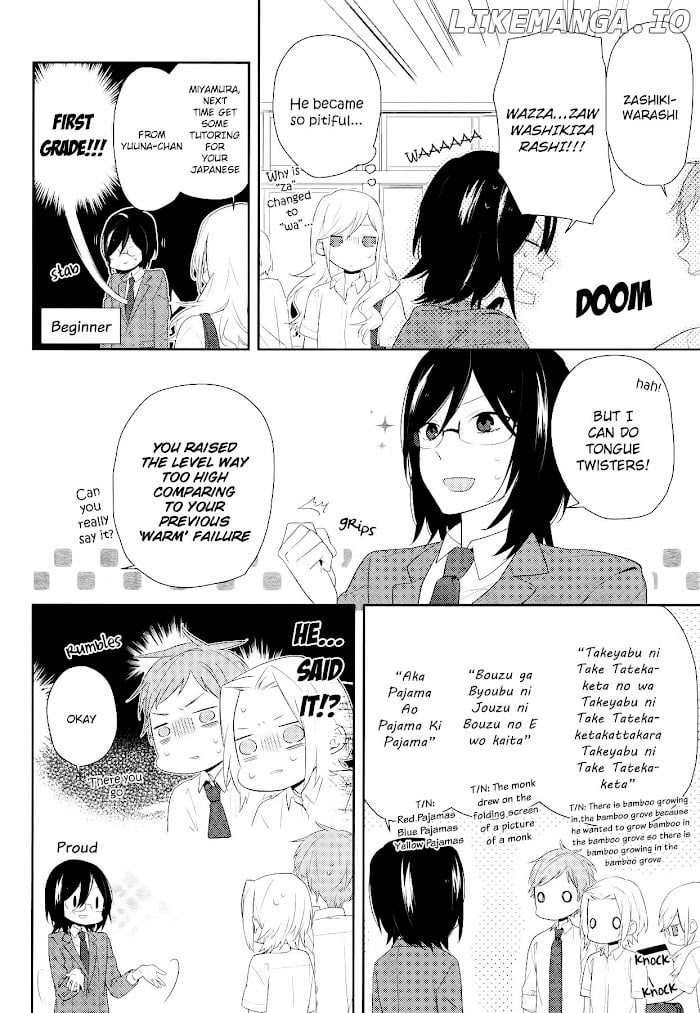 Hori-san to Miyamura-kun chapter 25 - page 18