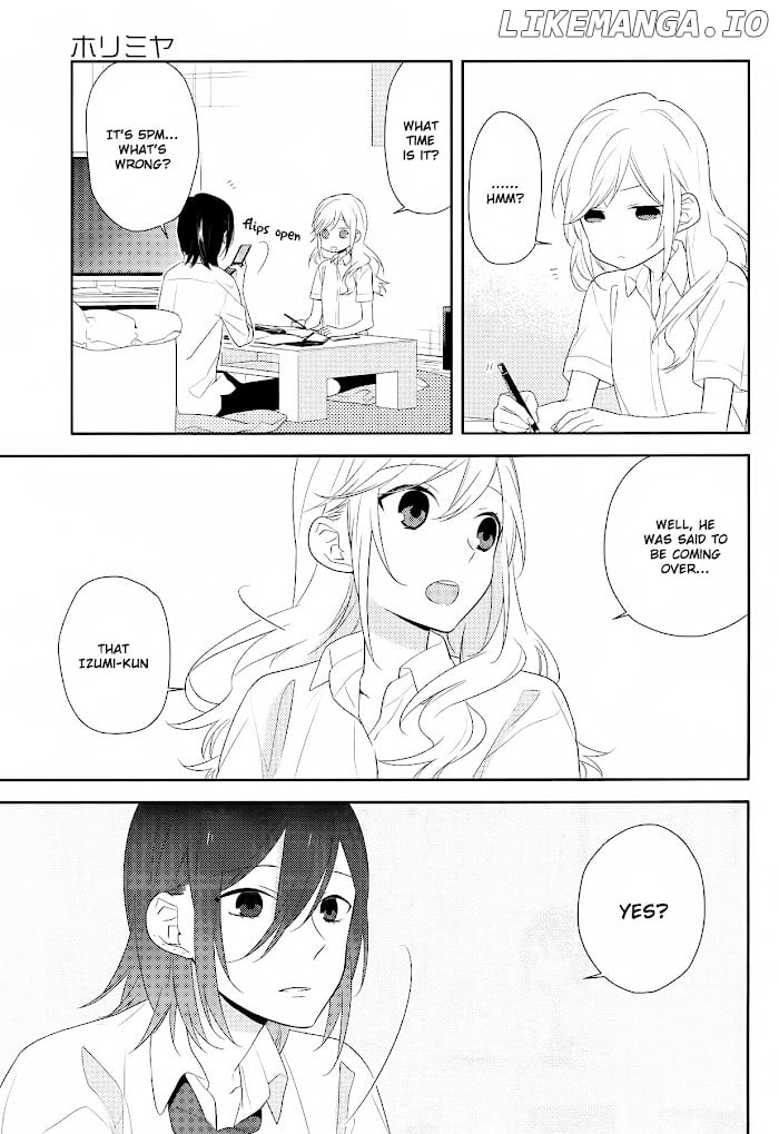 Hori-san to Miyamura-kun chapter 25 - page 23