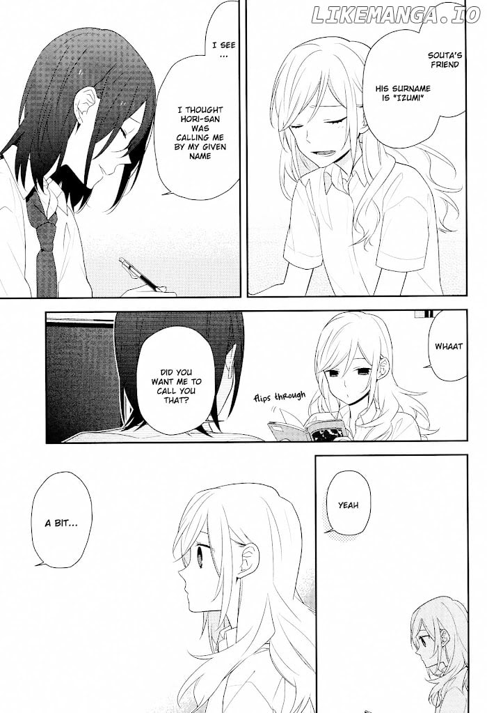 Hori-san to Miyamura-kun chapter 25 - page 25