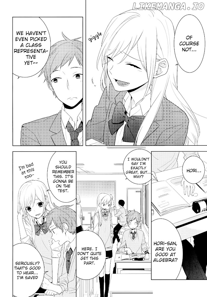 Hori-san to Miyamura-kun chapter 24 - page 3