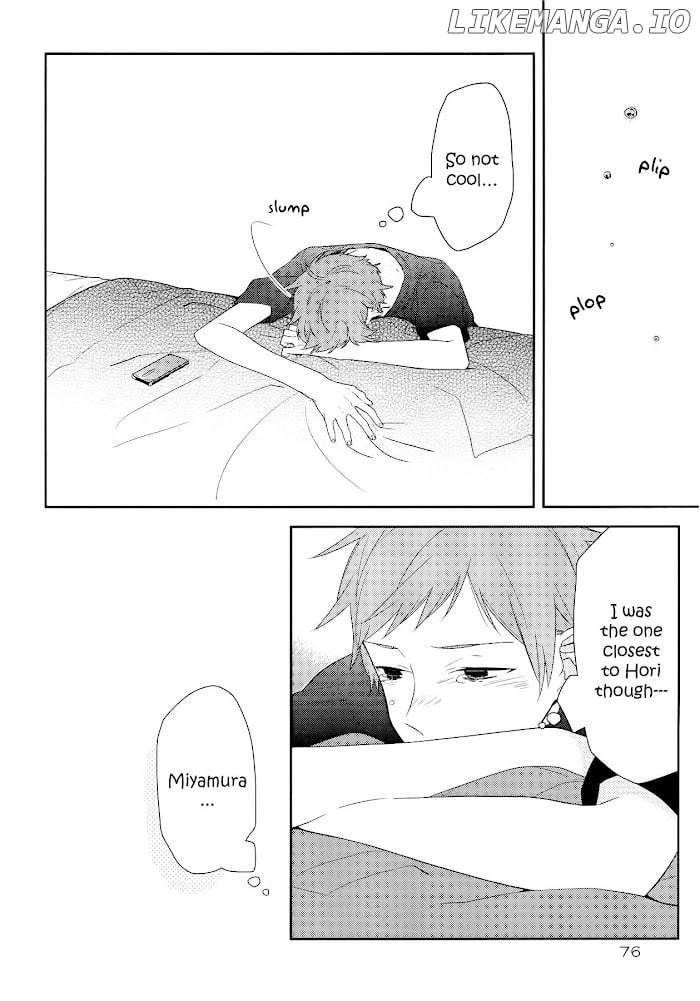 Hori-san to Miyamura-kun chapter 24 - page 7