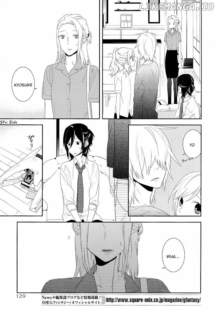 Hori-san to Miyamura-kun chapter 23 - page 20