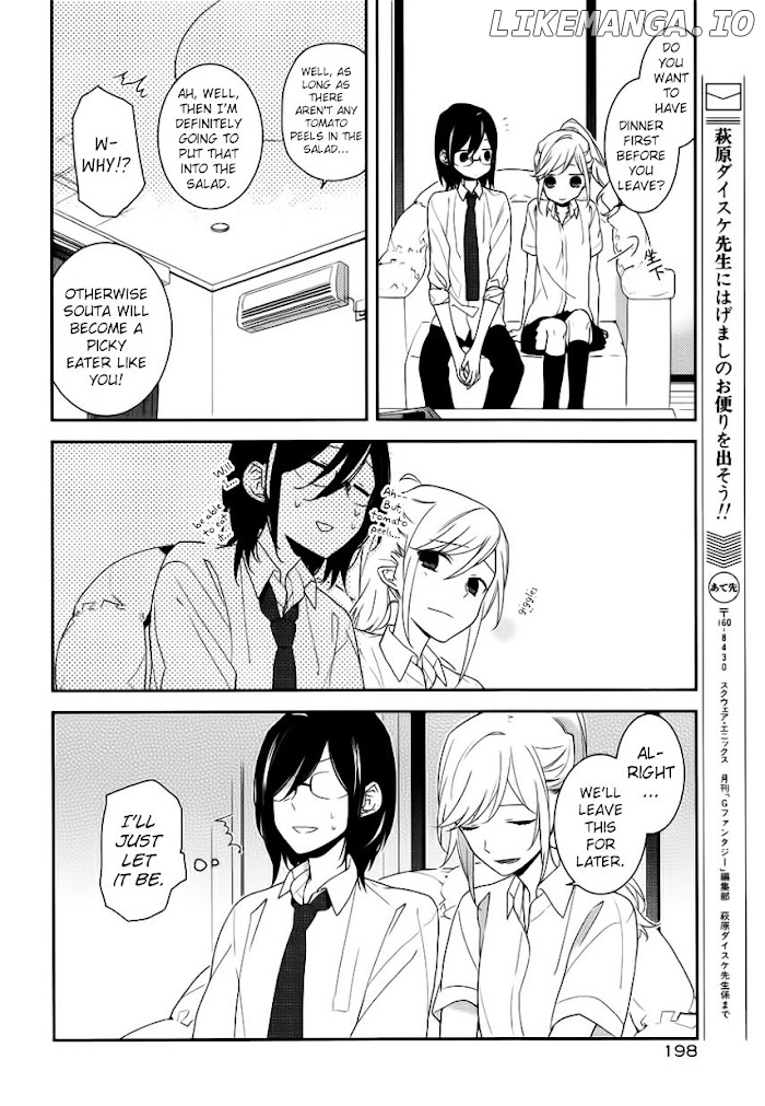 Hori-san to Miyamura-kun chapter 22 - page 27