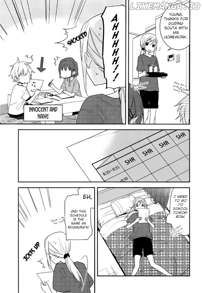 Hori-san to Miyamura-kun chapter 22 - page 6