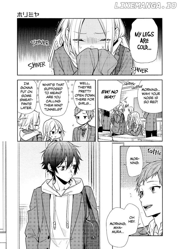 Hori-san to Miyamura-kun chapter 100 - page 4