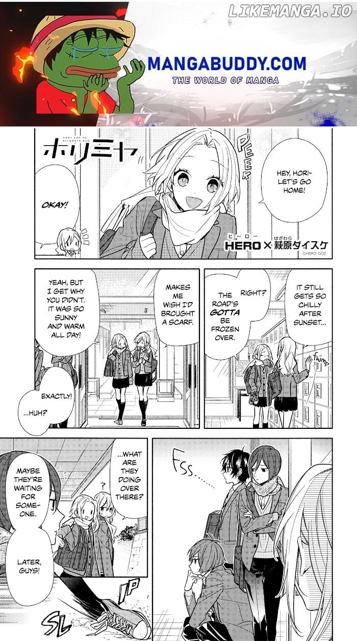 Hori-san to Miyamura-kun chapter 101 - page 1