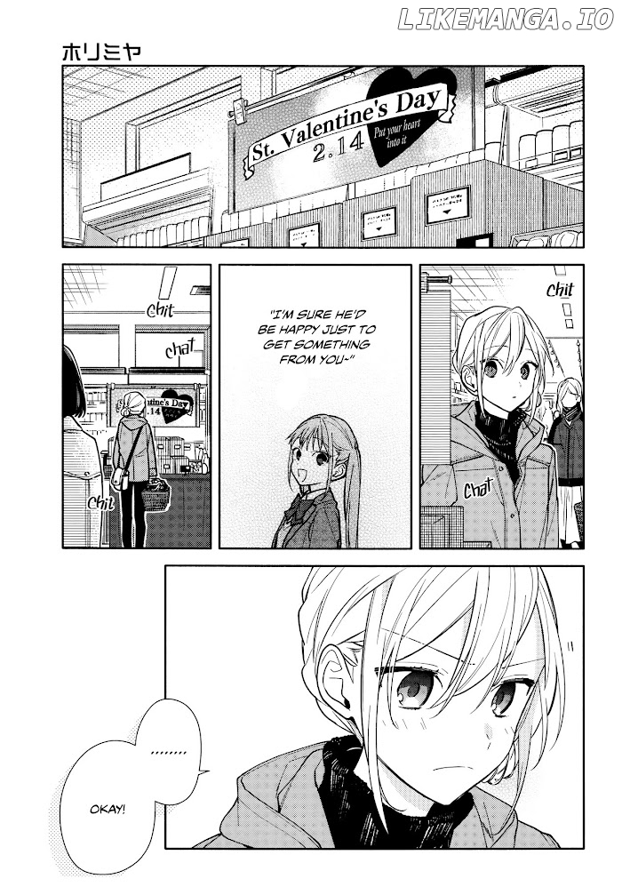 Hori-san to Miyamura-kun chapter 118 - page 1