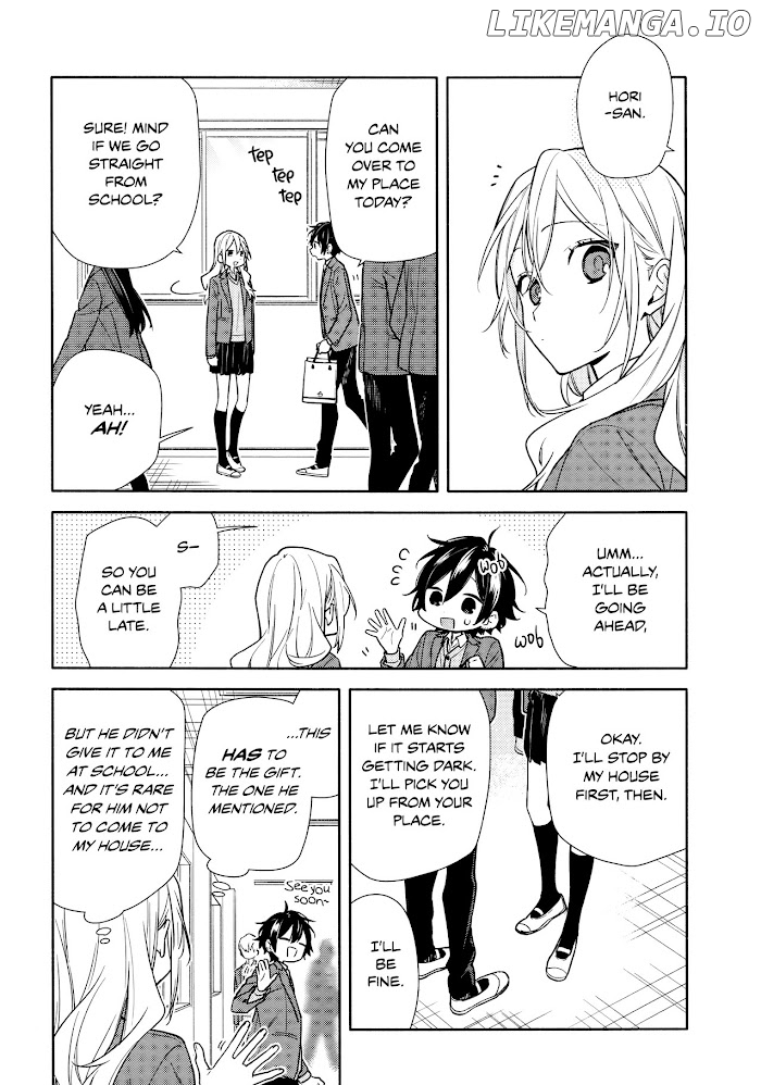 Hori-san to Miyamura-kun chapter 118 - page 14