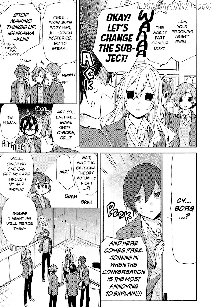 Hori-san to Miyamura-kun chapter 114 - page 7