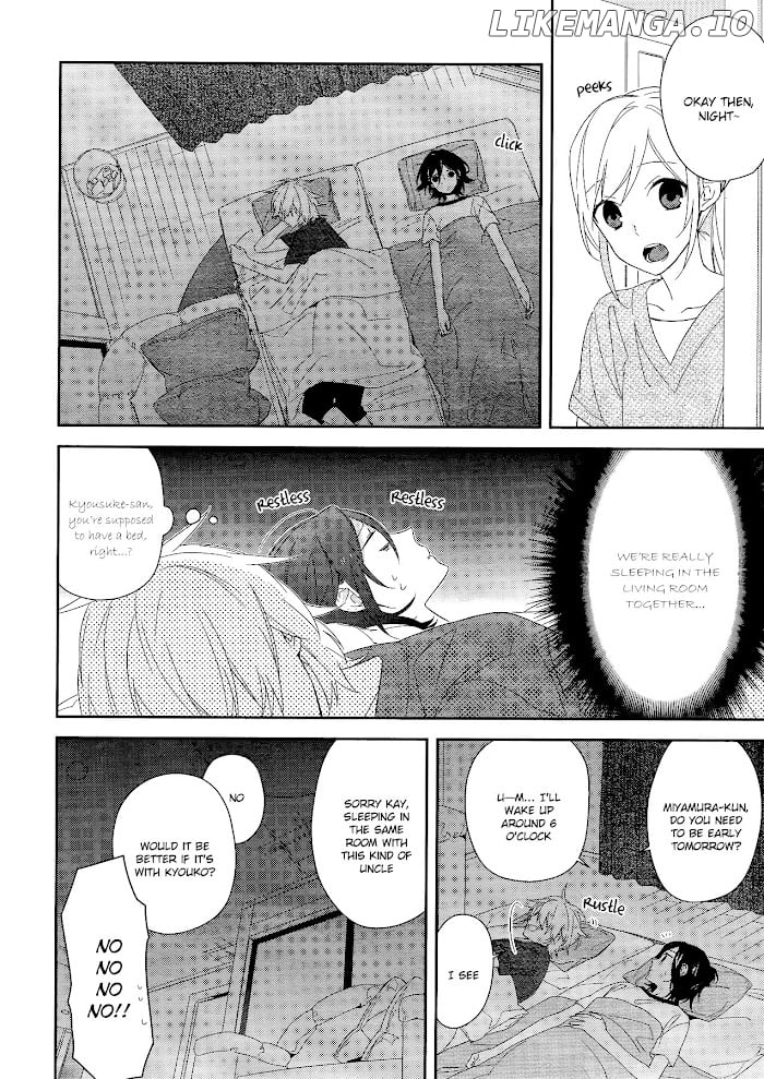 Hori-san to Miyamura-kun chapter 26 - page 12