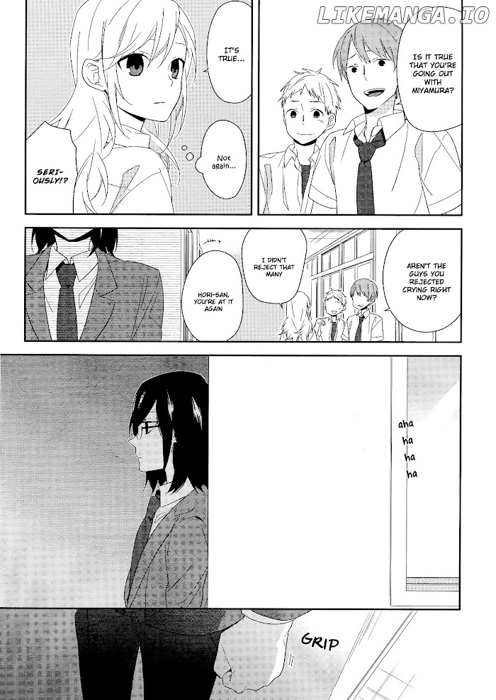 Hori-san to Miyamura-kun chapter 26 - page 21