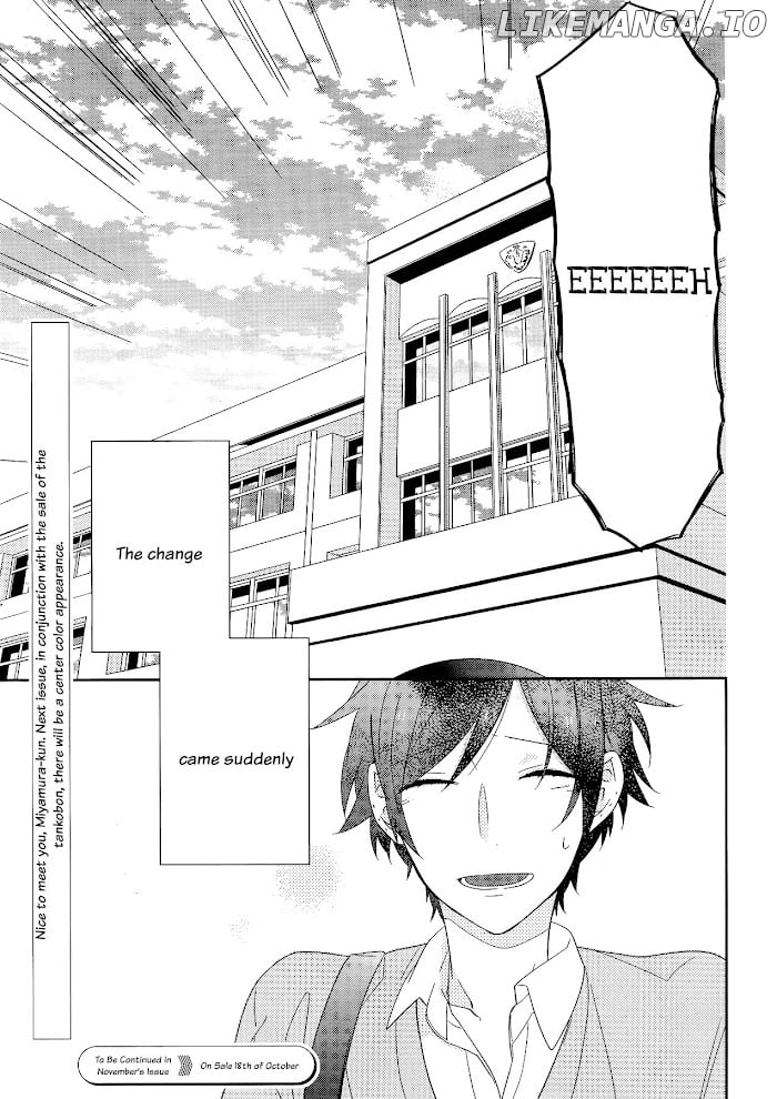 Hori-san to Miyamura-kun chapter 26 - page 27