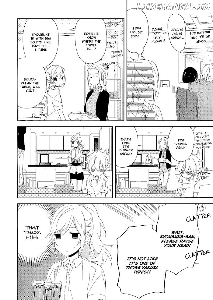 Hori-san to Miyamura-kun chapter 26 - page 8