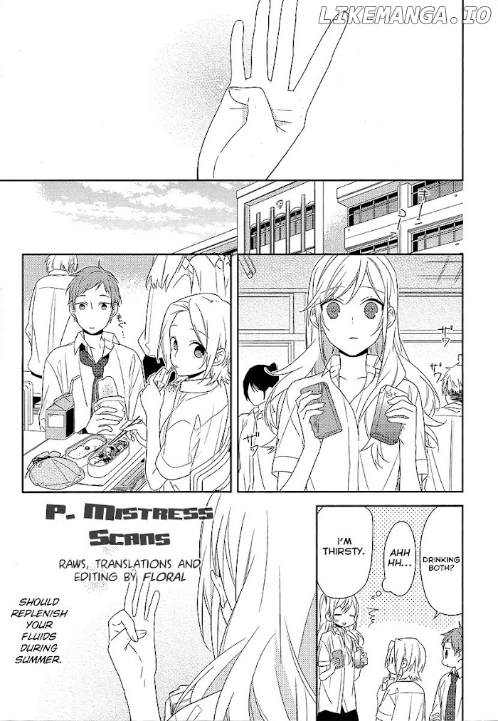 Hori-san to Miyamura-kun chapter 34 - page 7