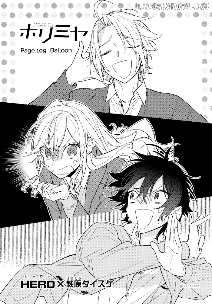 Hori-san to Miyamura-kun chapter 109 - page 6