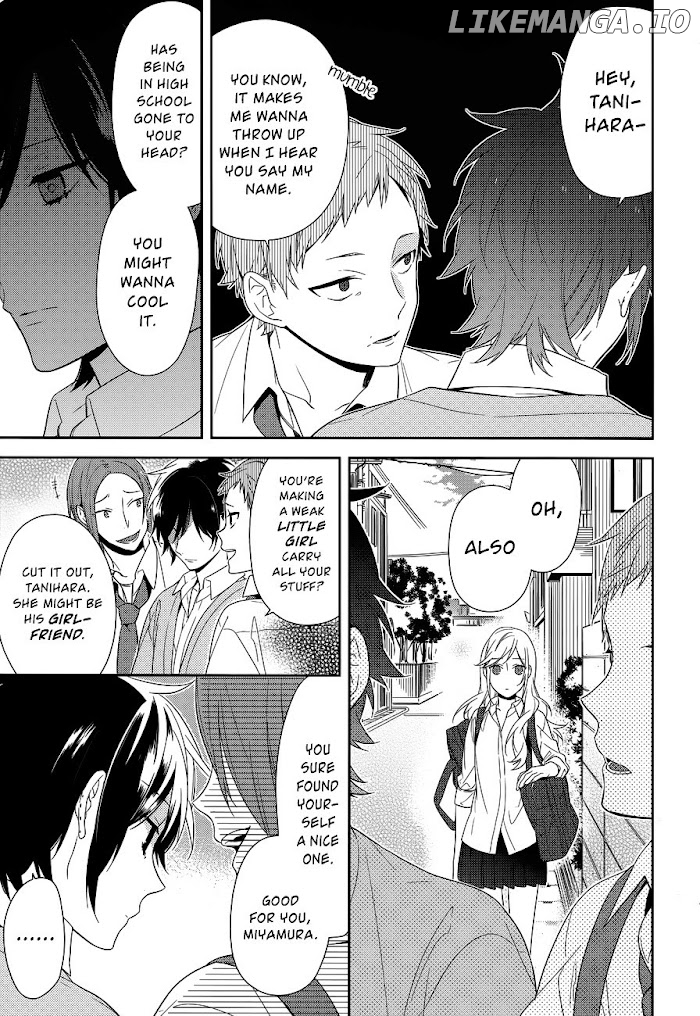 Hori-san to Miyamura-kun chapter 38 - page 15