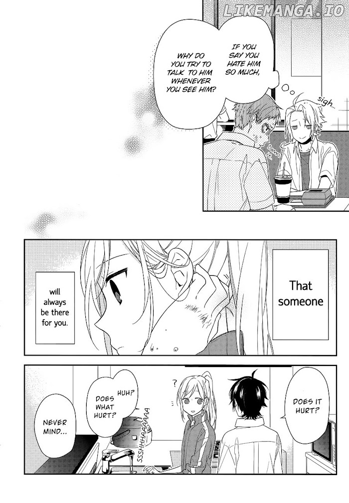 Hori-san to Miyamura-kun chapter 38 - page 20