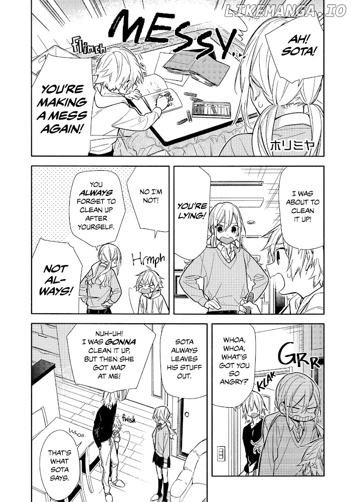 Hori-san to Miyamura-kun chapter 107 - page 2