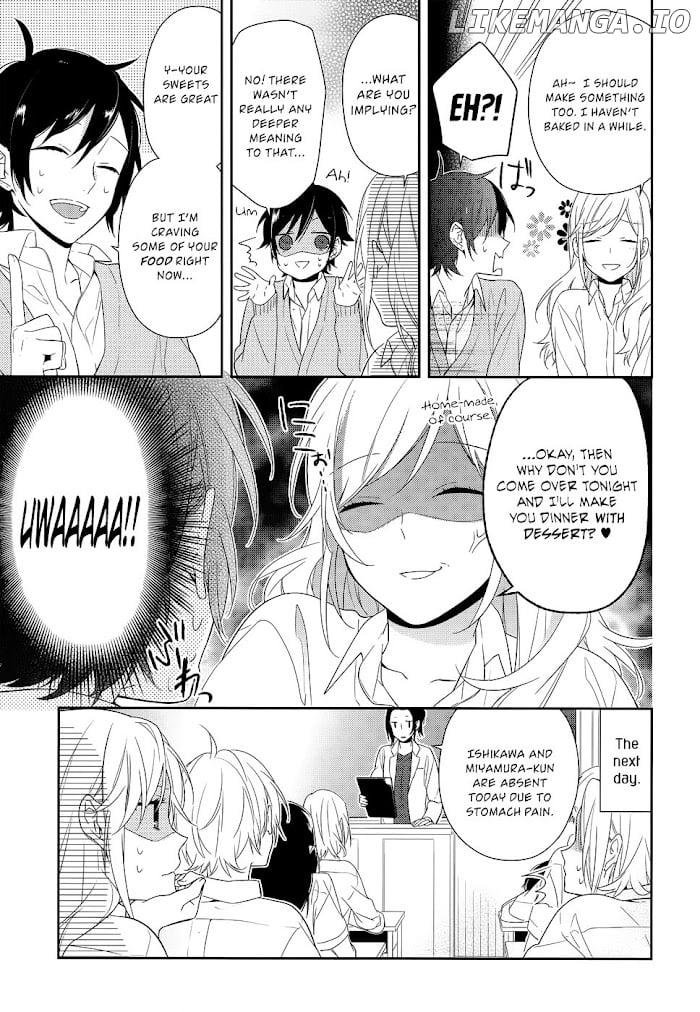 Hori-san to Miyamura-kun chapter 36 - page 23