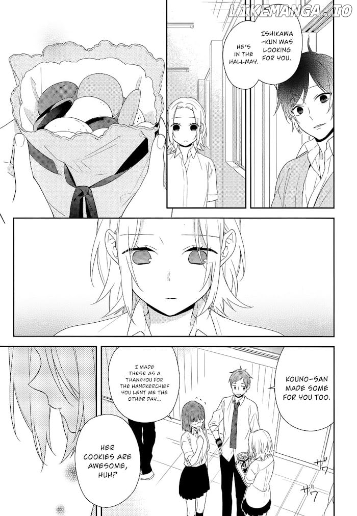 Hori-san to Miyamura-kun chapter 36 - page 9