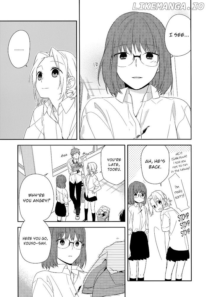 Hori-san to Miyamura-kun chapter 35 - page 9