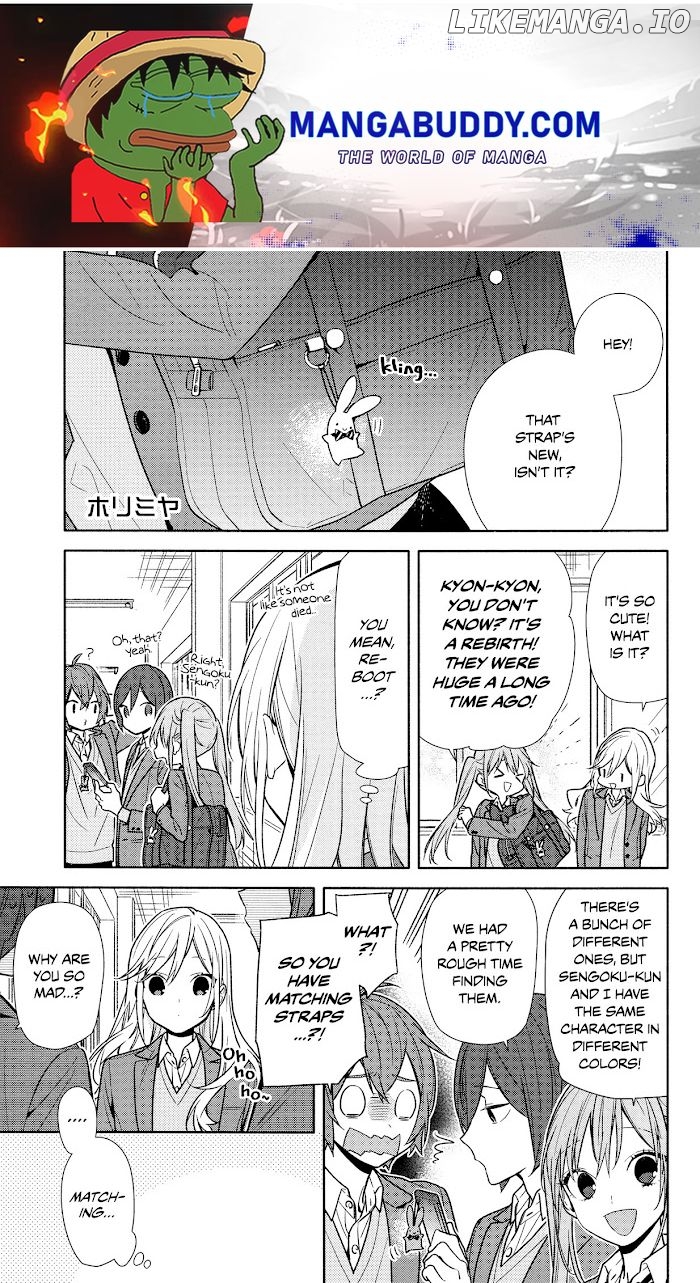 Hori-san to Miyamura-kun chapter 99 - page 1