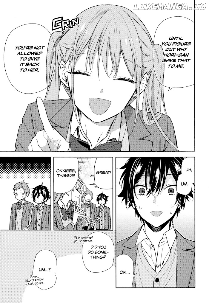 Hori-san to Miyamura-kun chapter 99 - page 15