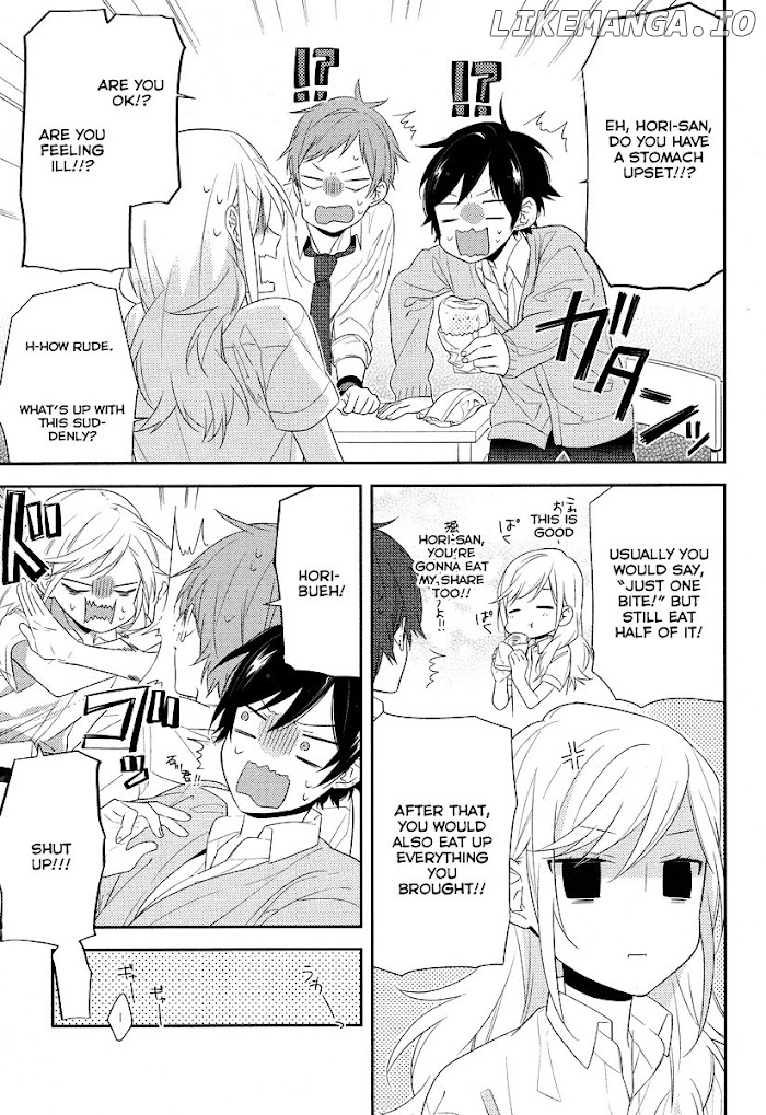 Hori-san to Miyamura-kun chapter 28 - page 13