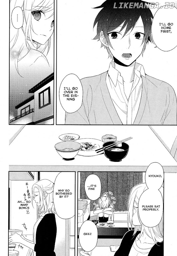 Hori-san to Miyamura-kun chapter 28 - page 18