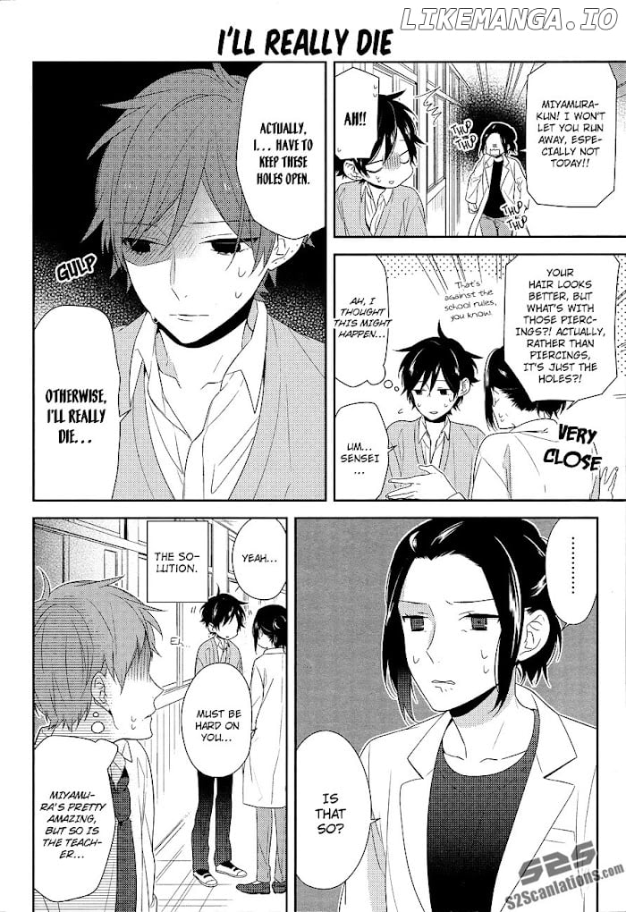 Hori-san to Miyamura-kun chapter 32 - page 3