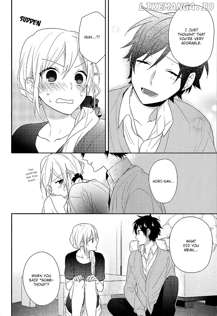 Hori-san to Miyamura-kun chapter 31.2 - page 17