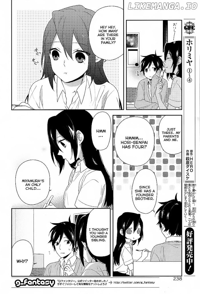 Hori-san to Miyamura-kun chapter 30.2 - page 10