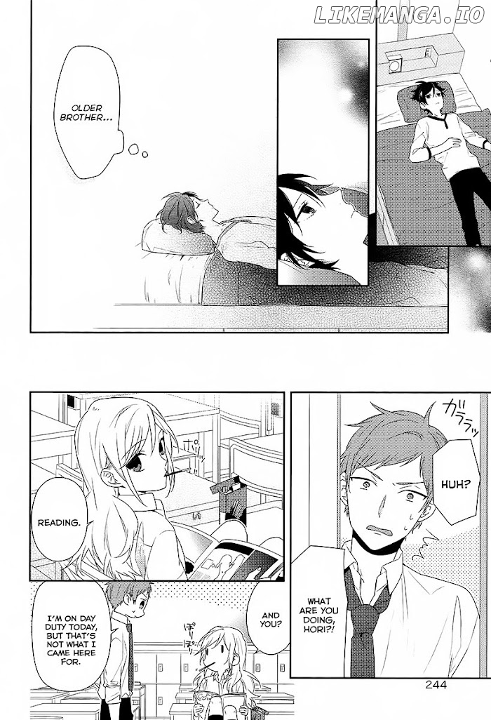 Hori-san to Miyamura-kun chapter 30.2 - page 16