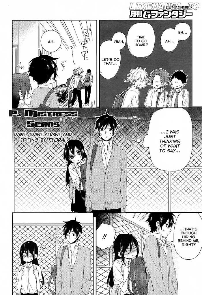 Hori-san to Miyamura-kun chapter 30.2 - page 22