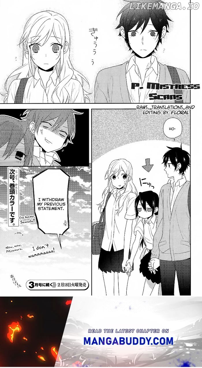 Hori-san to Miyamura-kun chapter 30.2 - page 27