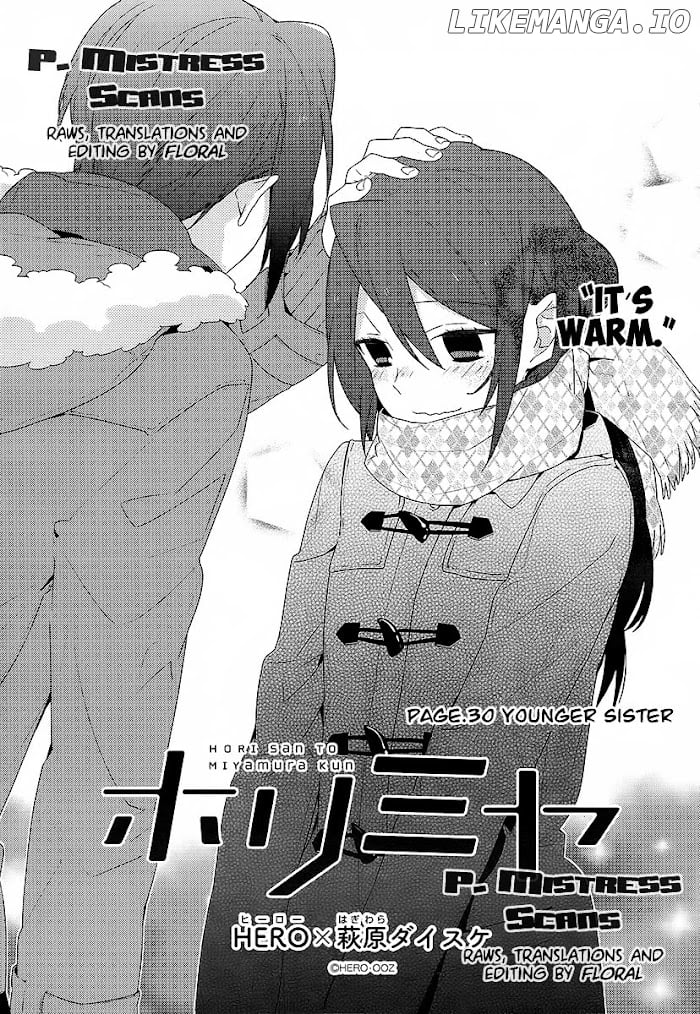 Hori-san to Miyamura-kun chapter 30.2 - page 3