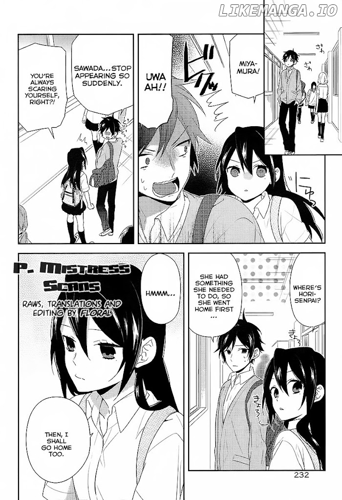 Hori-san to Miyamura-kun chapter 30.2 - page 4