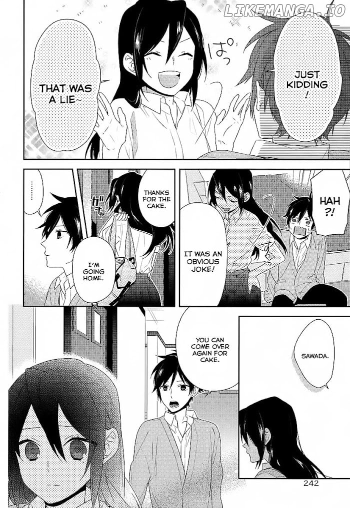 Hori-san to Miyamura-kun chapter 30 - page 14